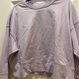 DKNY Sport Lavender Pullover Sweatshirt